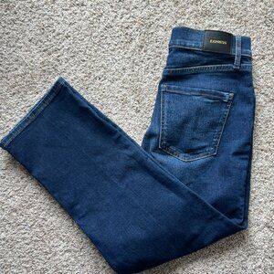 Express High Rise Straight Ankle Jeans (NWT)